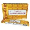 INCIENSO Goloka NAG CHAMPA (caja amarilla) Caja con 12 paquetes de 15 gm .