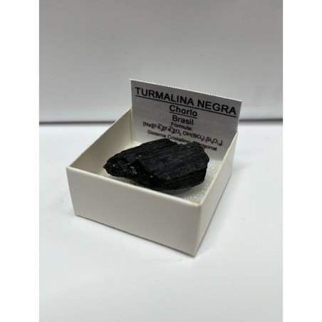 PIEDRA en bruto, natural TURMALINA NEGRA