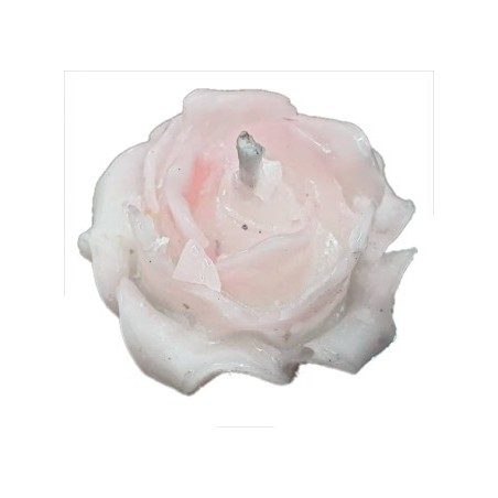 VELAS  ROSA BLANCA mini