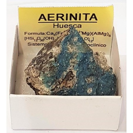 Aerinita (Huesca)  Piedra en bruto, 3cm x  3cm