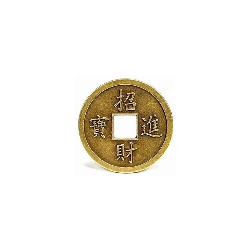 AMULETO MONEDA CHINA ICHING