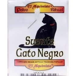 POLVO SUERTE DEL GATO NEGRO