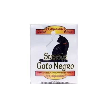 POLVO SUERTE DEL GATO NEGRO