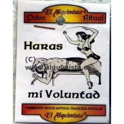 POLVO HARAS MI VOLUNTAD