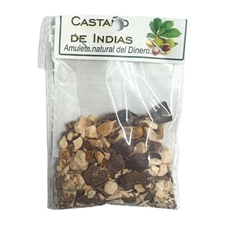 Castaño de Indias, amuleto natural.